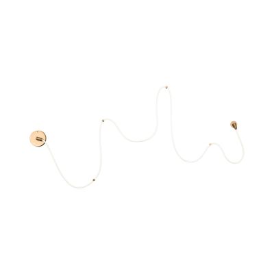 Lucide JANDERIN - Wall light - LED Dim. - CCT - 1x48W 2200K/3300K - Hand Wave Sensor - Champagne Color - Vibes